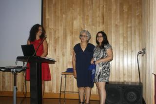 Graduación del programa “Scholars in Residence” 11-12. Dra. Carmen S. Maldonado, Dra. Ana I. Álvarez y Marina del C. Medina.