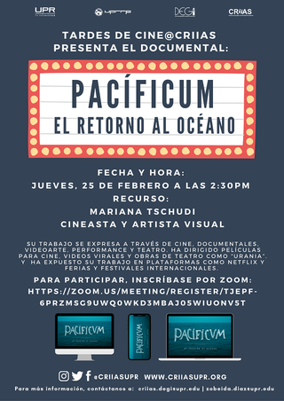 Tardes de Cine: Pacíficum: El Retorno del Océano